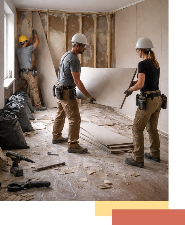 Демонтаж стеновых панелей в Копейске быстро и аккуратно