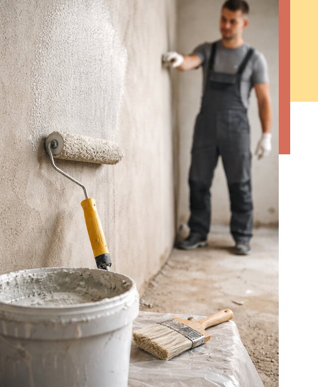 Нанесение бетоноконтакта на стены в Копейске от 4310 руб. быстро и недорого | ОТДЕЛОЧНИК-Кпс