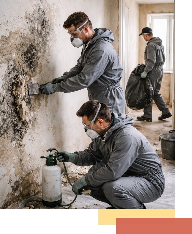 Удаление плесени со стен профессионально в Копейске