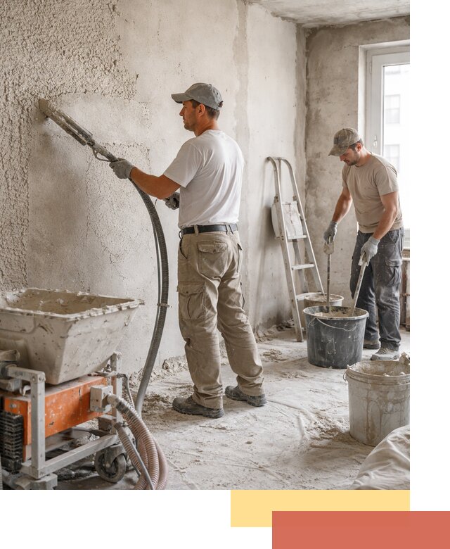 Машинная штукатурка стен в Копейске — быстро и качественно