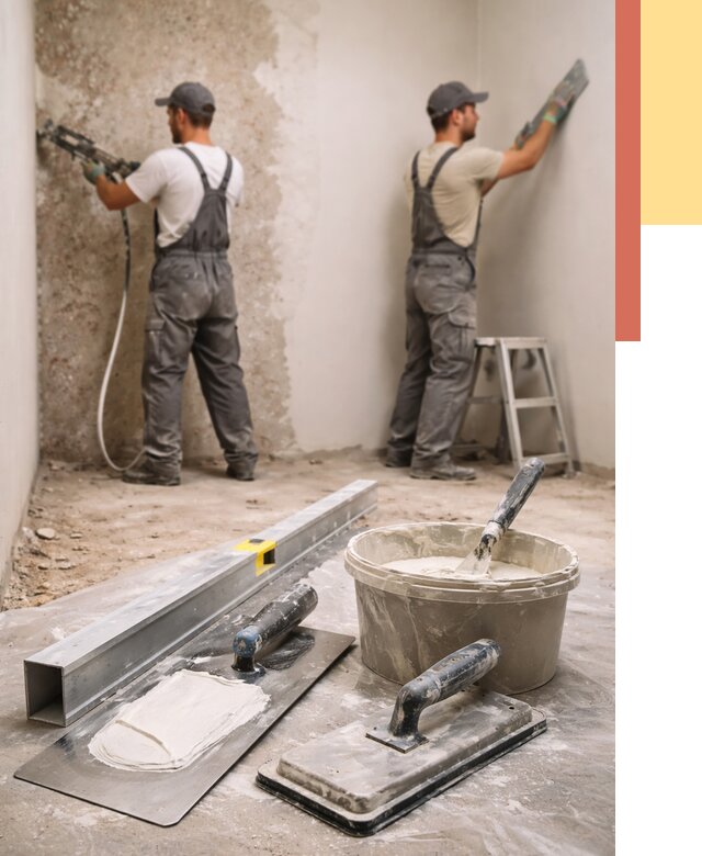 Штукатурка стен под обои в Копейске от 4618 руб./м2 — выравнивание под обои | ОТДЕЛОЧНИК-Кпс