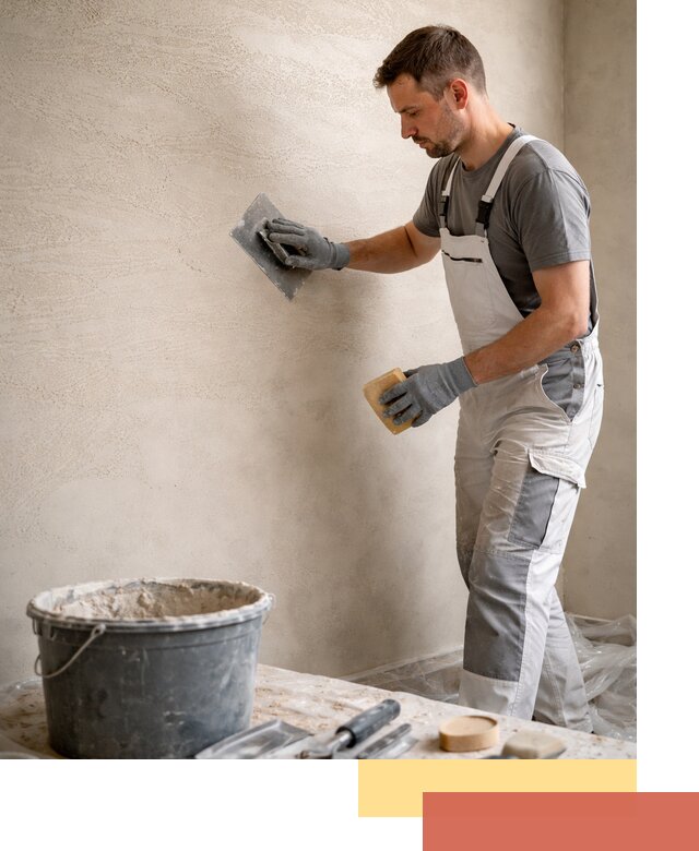 Декоративная штукатурка травертин в Копейске для стен и потолков