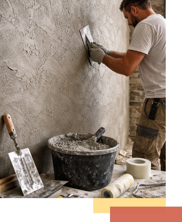 Декоративная штукатурка лофт в Копейске — отделка стен и потолков