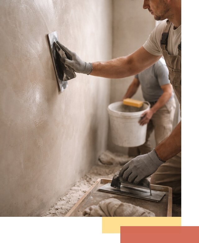 Нанесение марокканской штукатурки таделакт в Копейске