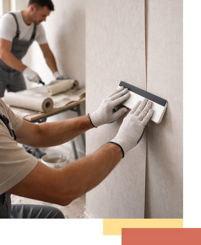 Поклейка обоев под покраску в Копейске профессионально и быстро