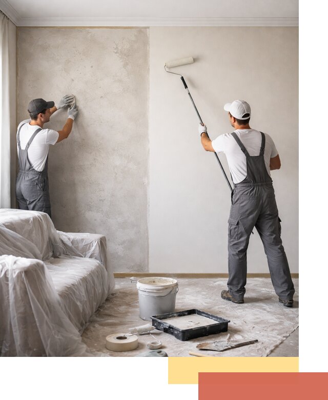 Покраска стен антивандальной краской в Копейске