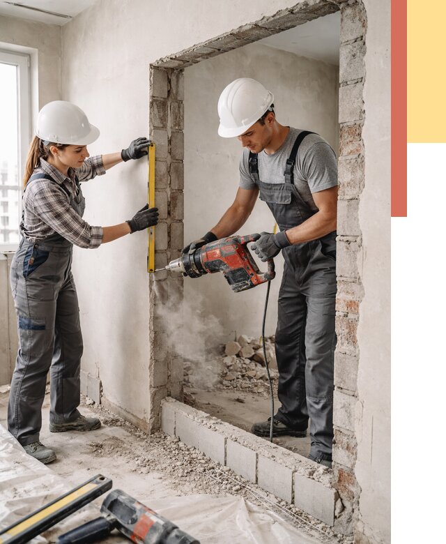 Создание проемов в стенах в Копейске от 6671 руб. — алмазная резка и расширение | ОТДЕЛОЧНИК-Кпс