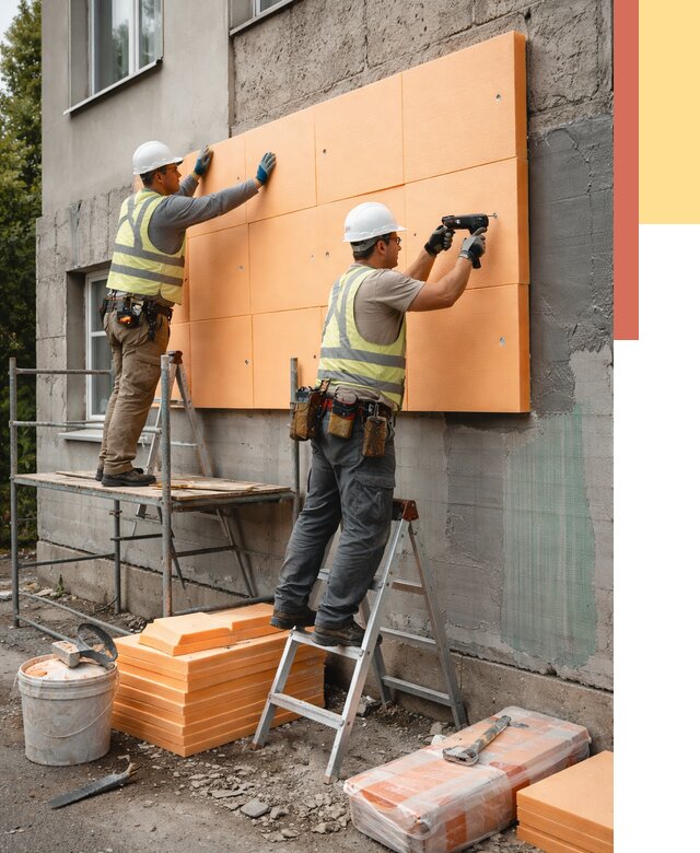 Утепление стен пеноплексом в Копейске от 1899 руб./м2 — быстро и недорого | ОТДЕЛОЧНИК-Кпс