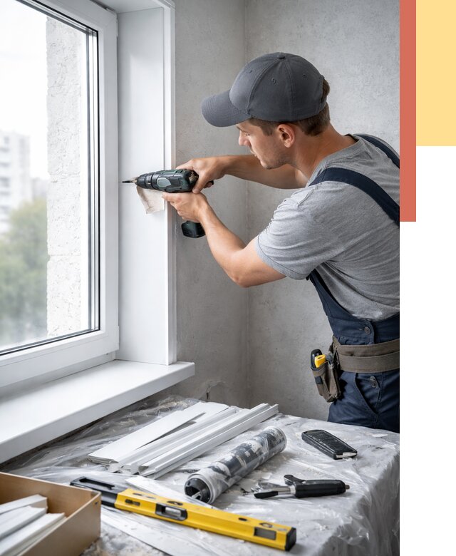 Установка пластиковых откосов в Копейске от 2309 руб. | ОТДЕЛОЧНИК-Кпс монтаж, быстро и недорого