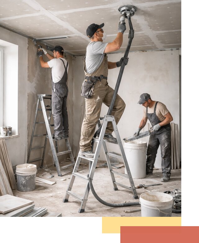 Ремонт потолка из гипсокартона в Копейске: быстрый и качественный монтаж