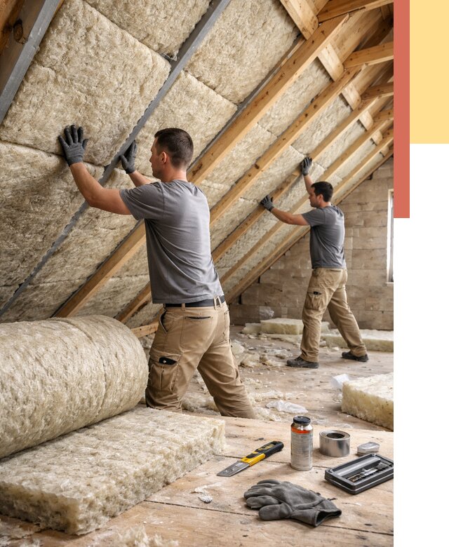 Утепление потолка минватой в Копейске от 1488 руб. — быстро и недорого | ОТДЕЛОЧНИК-Кпс