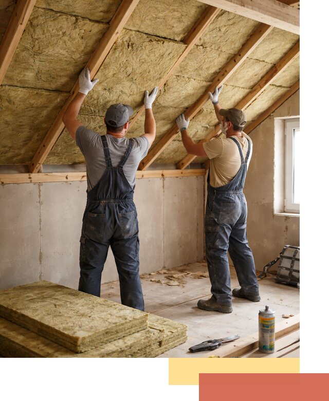 Утепление потолка минеральной ватой в Копейске